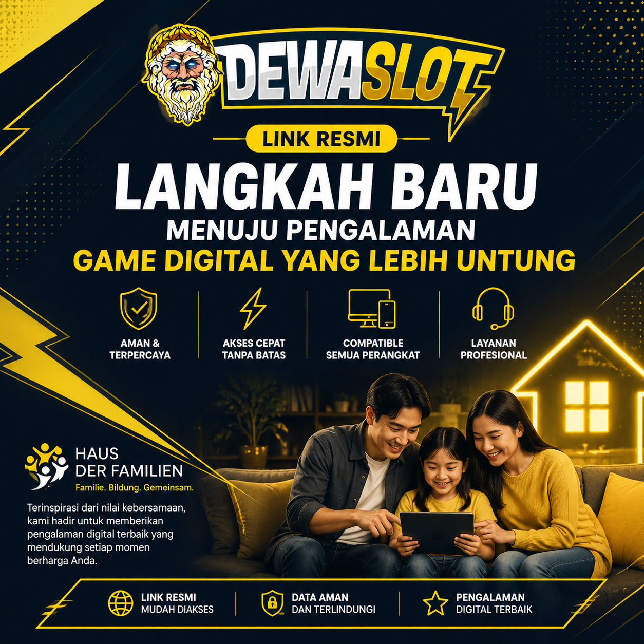 Thumbnail 1 of 3, Poster, DEWASLOT: Link Resmi Langkah Baru Menuju Pengalaman Game Digital Yang Lebih Untung designed and sold by DEWASLOT.
