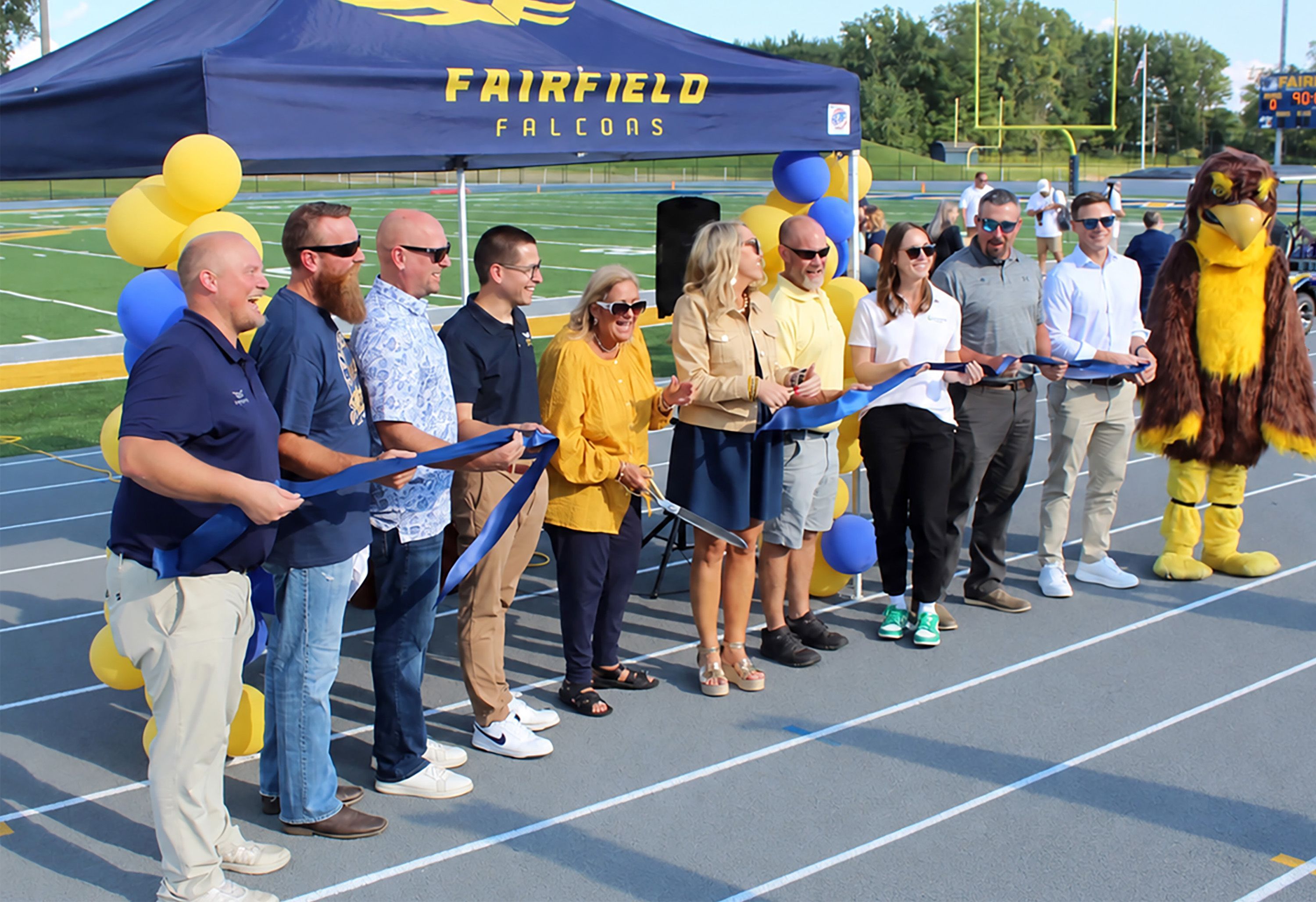 Falcons Win Big in New Track & Field