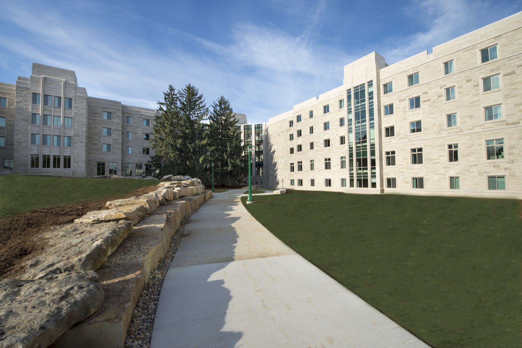 Sustainable building project delivered by Weigand Construction