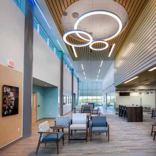 Healthcare construction specialists on site