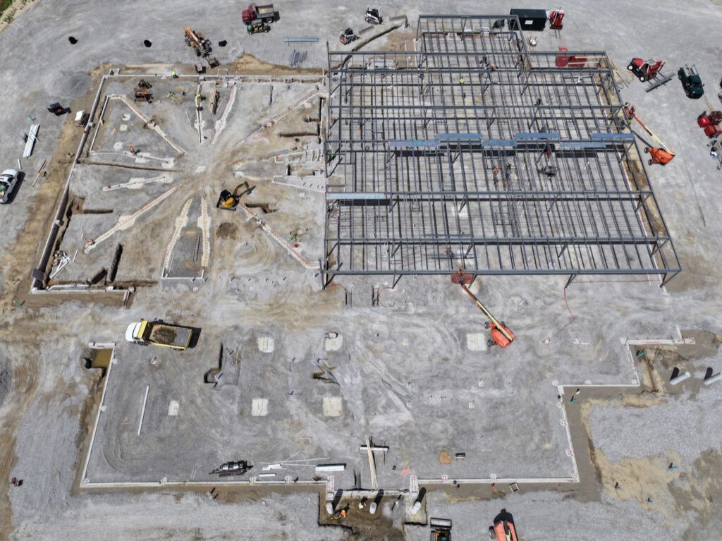 Industrial construction facility