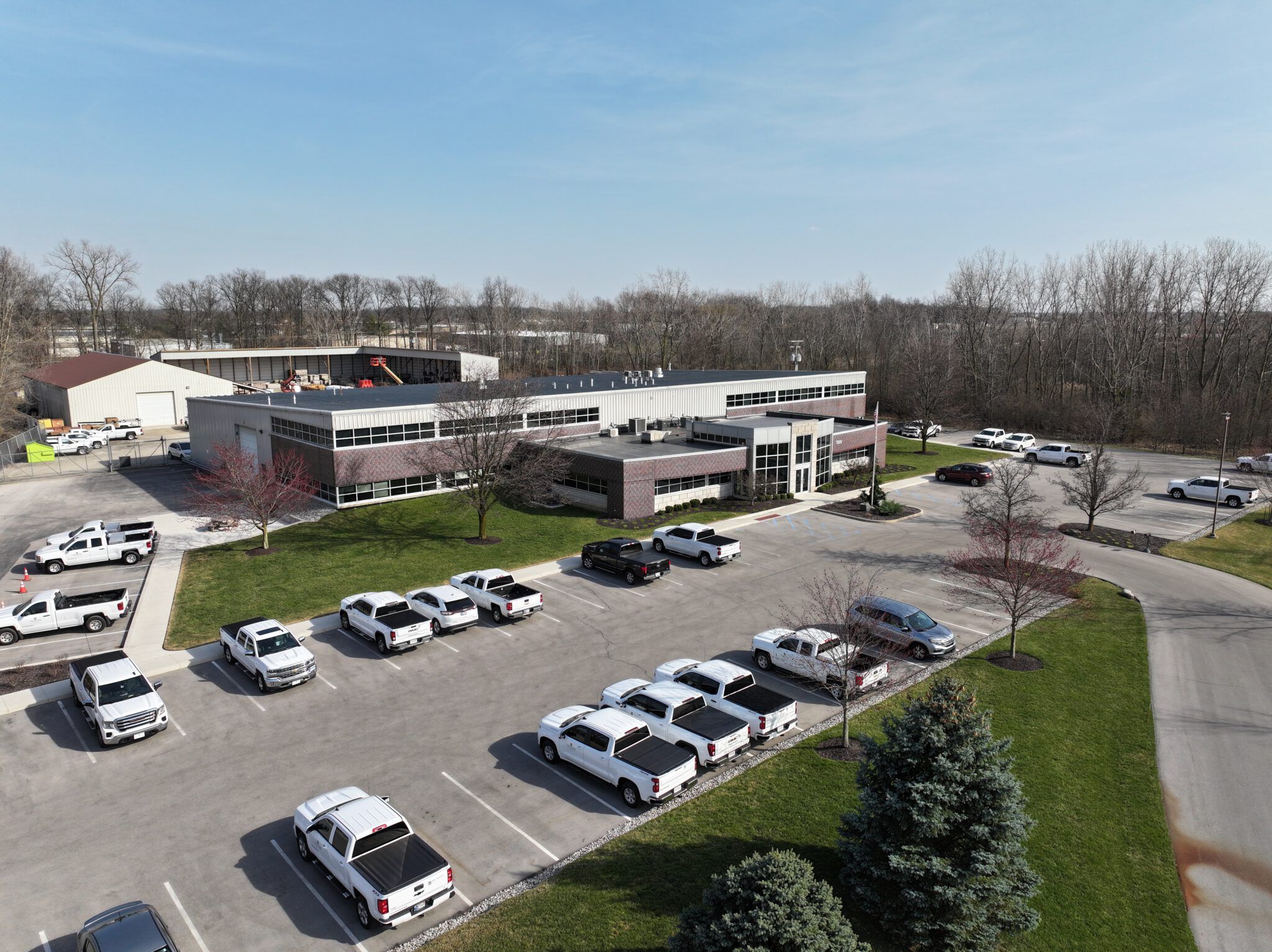 Weigand Construction aerial view