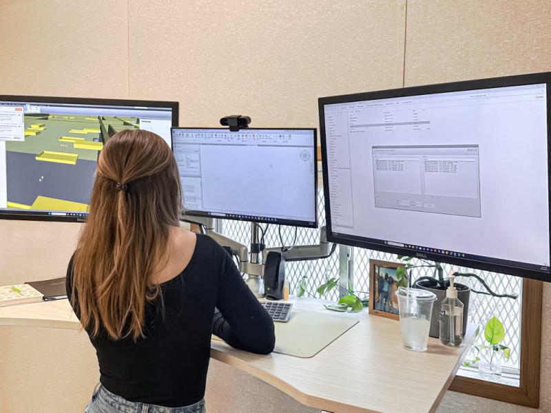 Weigand BIM professional at work