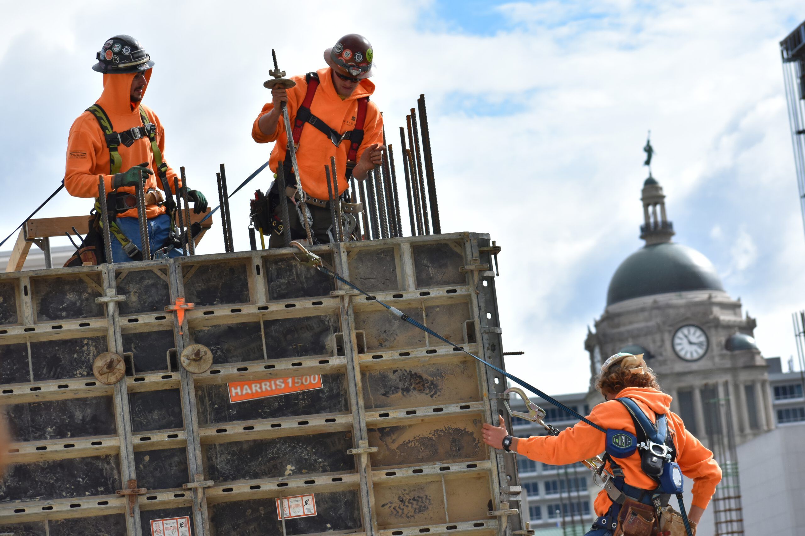 Weigand team on jobsite