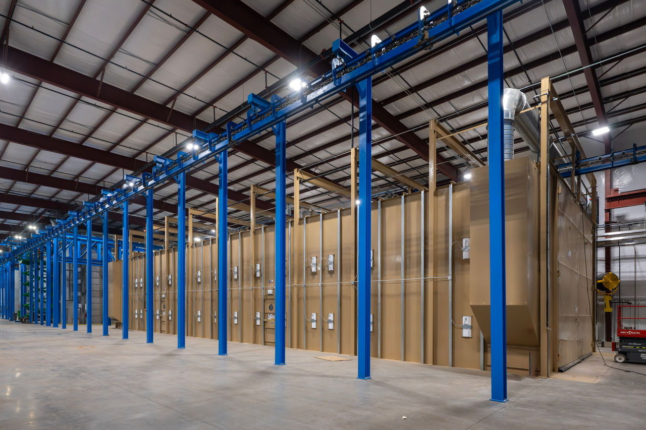 Nelson Manufacturing | Office and Trailer Finishing Facility project