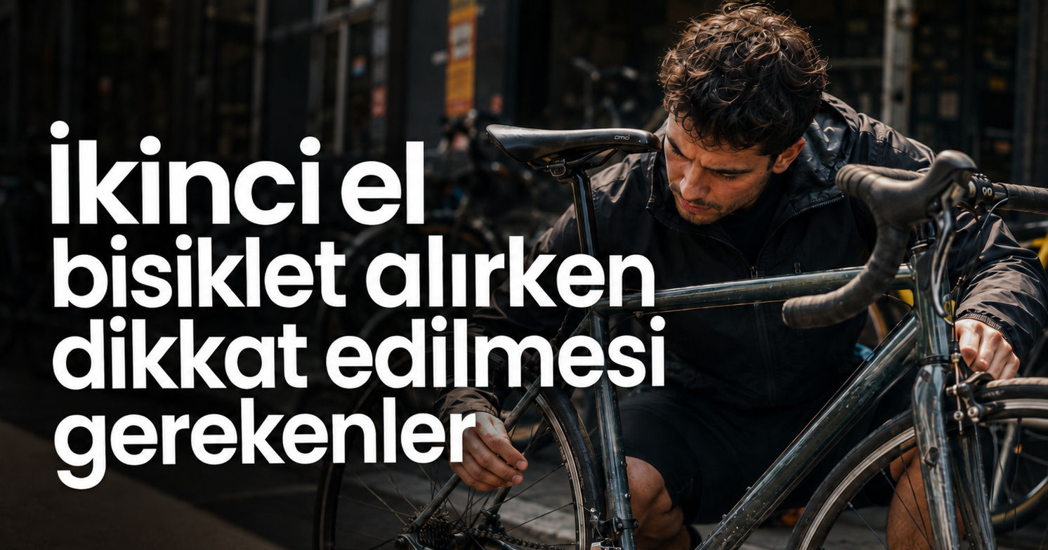 İkinci El Bisiklet Alırken Nelere Dikkat Edilmeli? Şehir ve Yol Bisikleti Rehberi.
