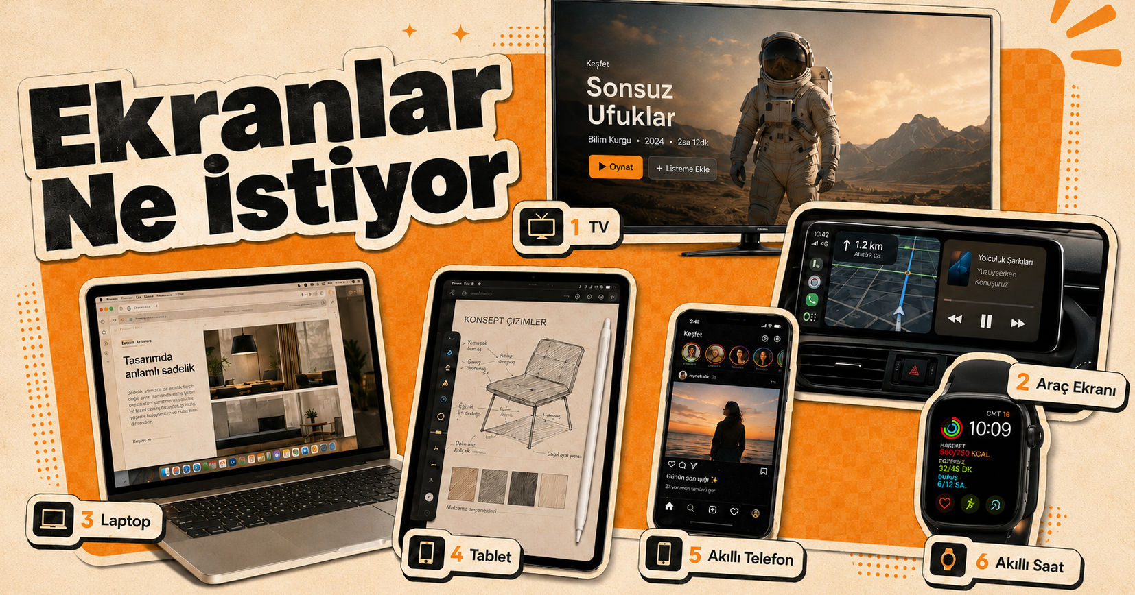 Ekranlar ne istiyor?