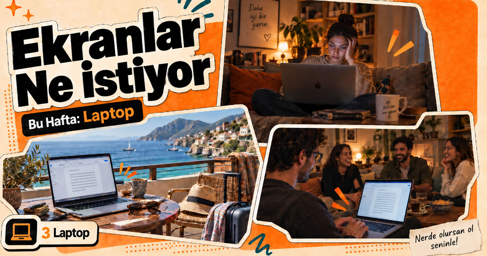 Ekranlar Ne İstiyor? 3. Bölüm: Laptop