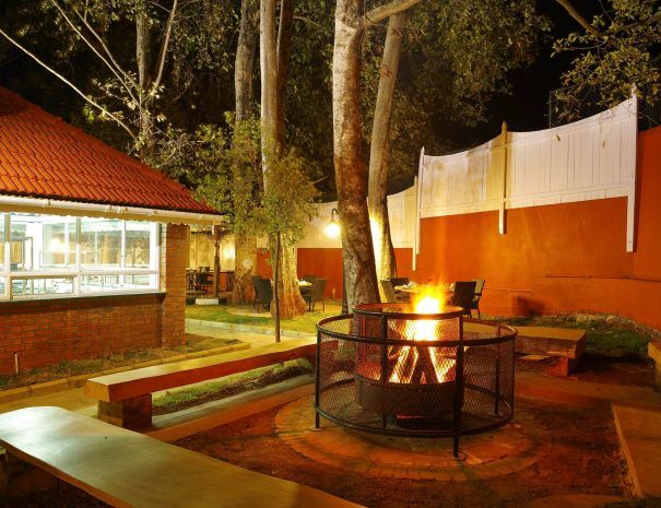 Bonfire dining