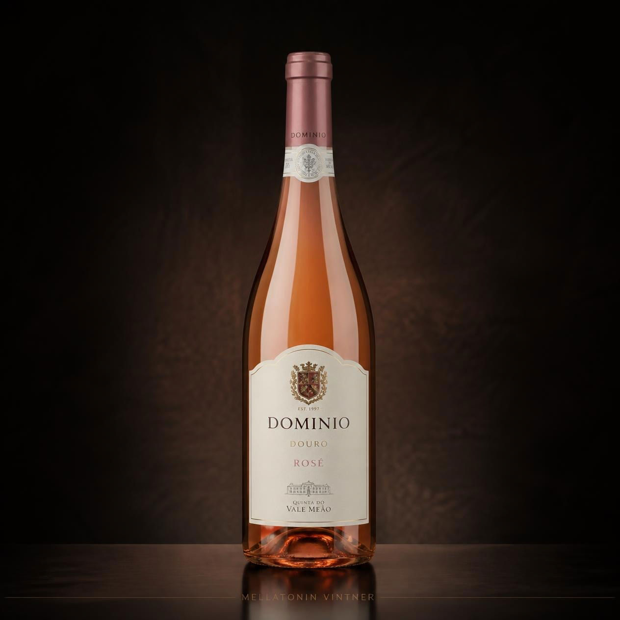 Dominio Del Rey Sparkling Rosé wine bottle, Spanish sparkling wine