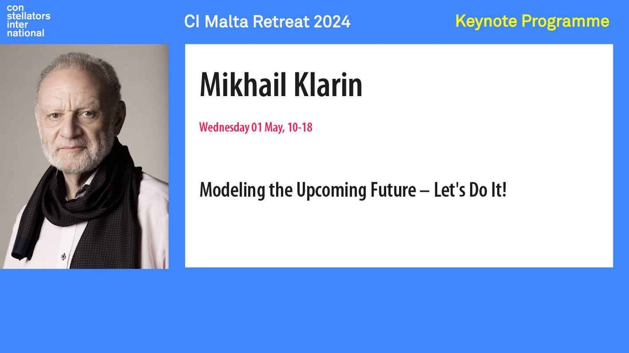 CI Malta Retreat 2024, Workshop Mikhail Klarin