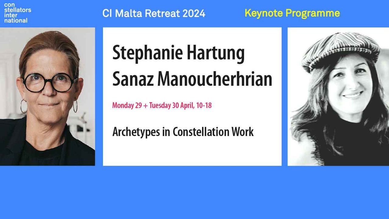 CI Malta Retreat 2024, Workshop Stephanie Hartung + Sanaz Manouchehrian