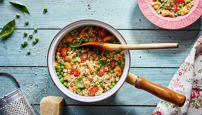 Creamy Orzo with Fennel - Wicked Kitchen