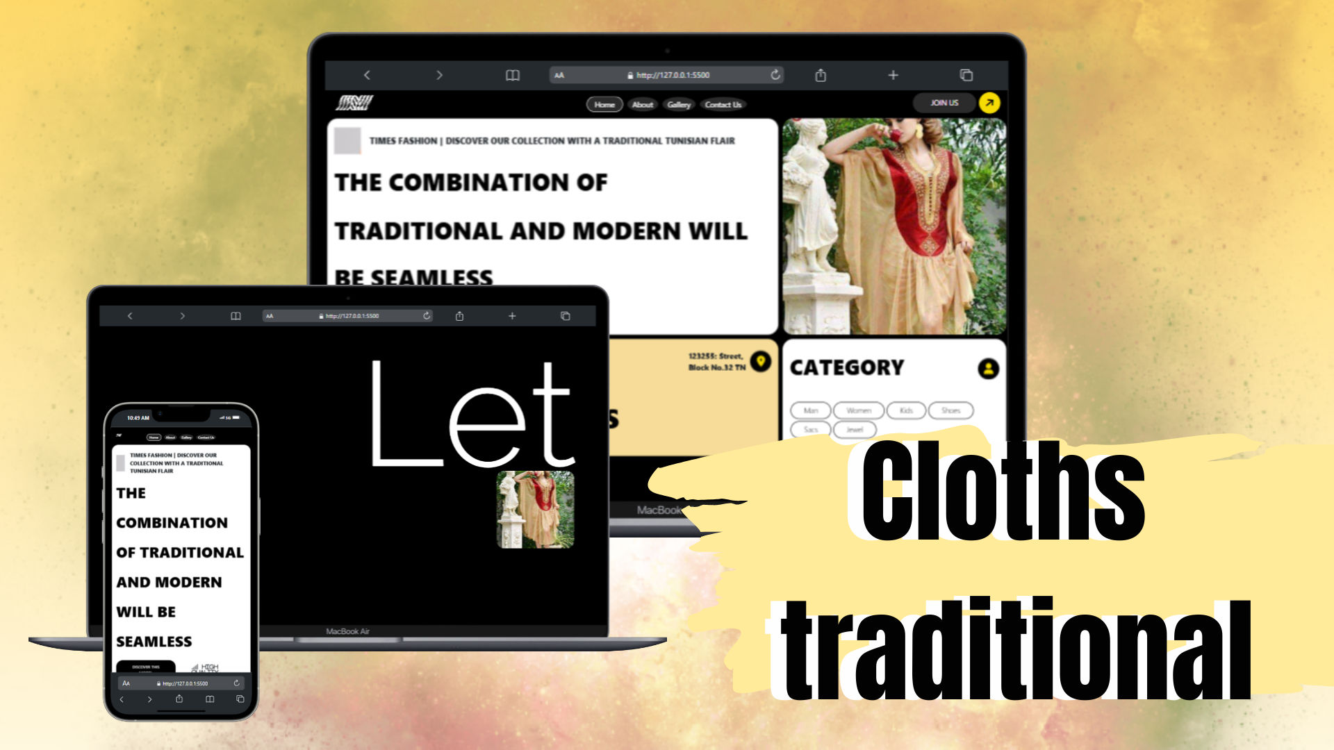 E-commerce cloth tn