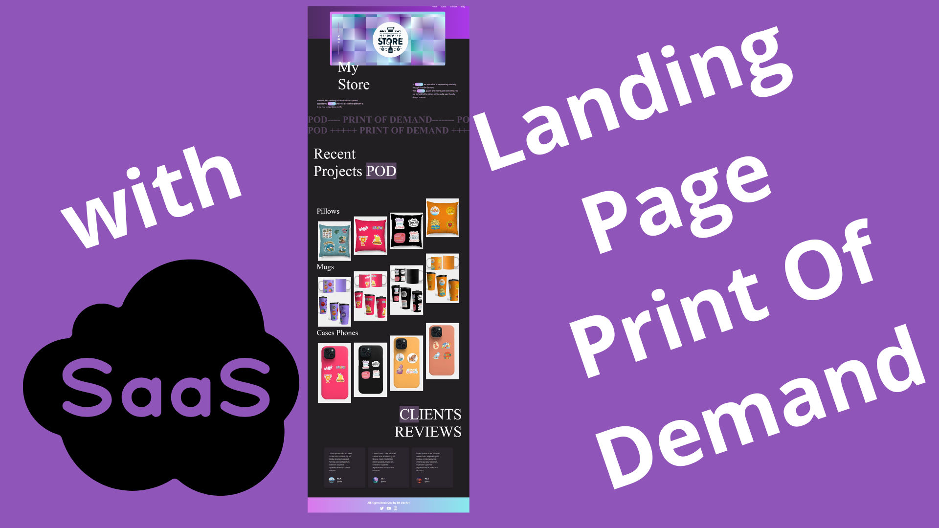 POD landing page