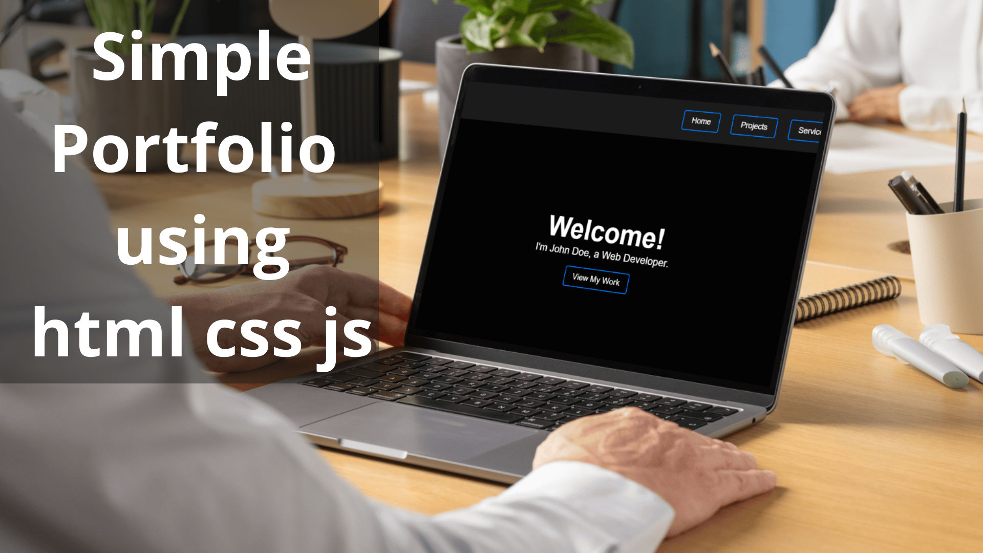 portfolio exp1 landing page