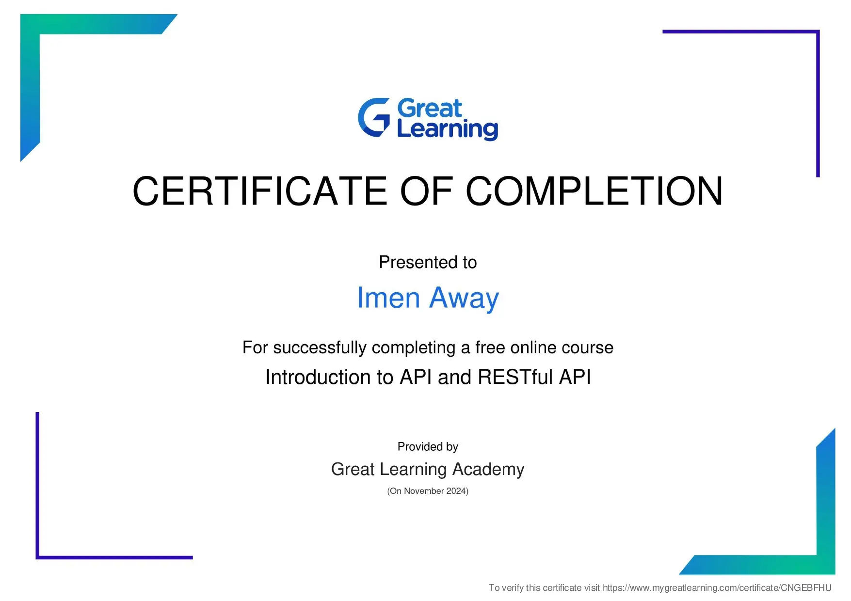 Responsive Design Certificate