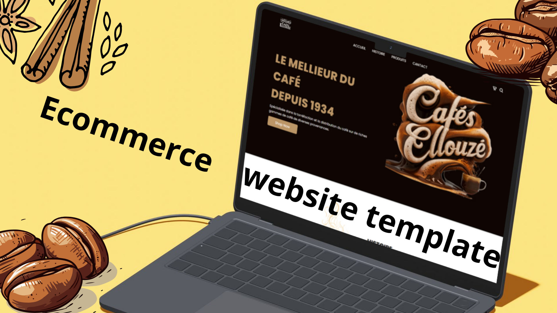 E-commerce caffe ellouze