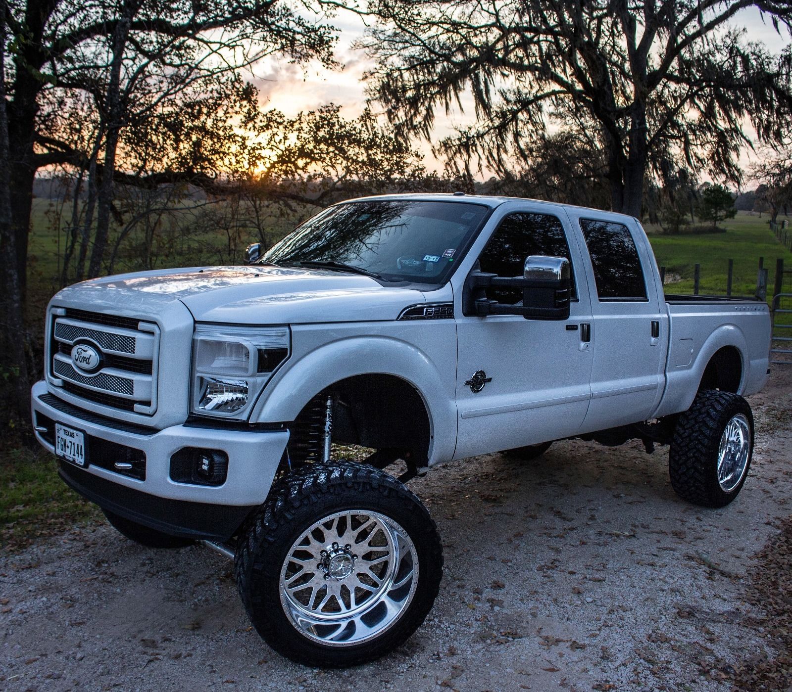 Ford F Platinum Show Truck Lifted Trucks For Sale