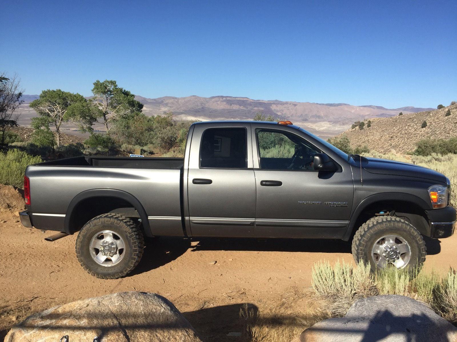 For sale: 6-speed manual 2006 Dodge Ram 2500 Power Wagon lifted