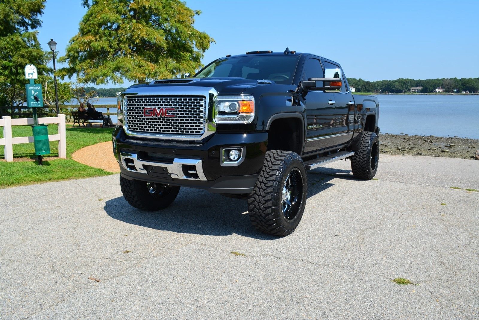 loaded 2017 GMC Sierra 2500 Denali lifted for sale