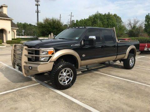 fully loaded 2014 Ford F 350 King Ranch lifted for sale