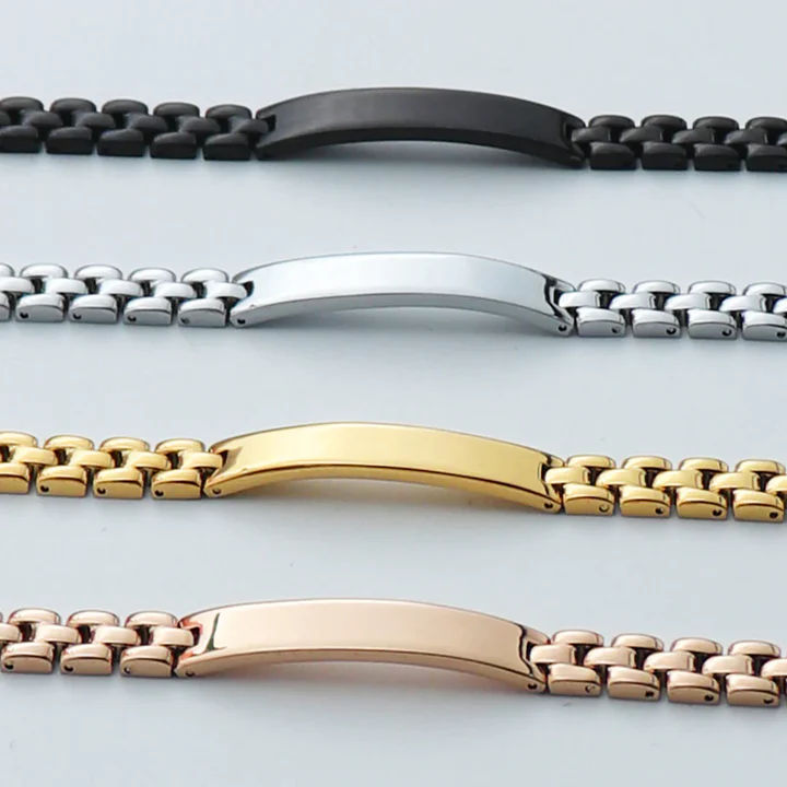 Personalized Name Chain Bracelet thumbnail 3