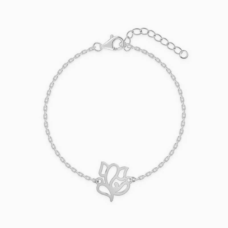 Delicate Lord Ganesha Charm Bracelet - 1