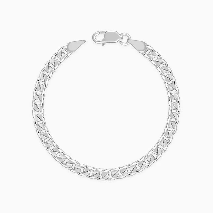 The Heritage Classic Sterling Curb Bracelet thumbnail 2