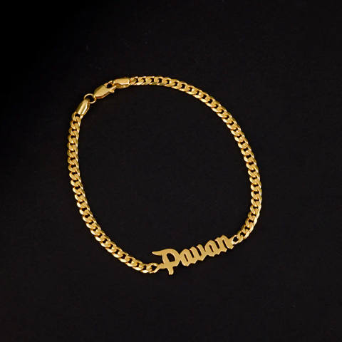 The Bespoke Monogram Figaro Identity Bracelet
