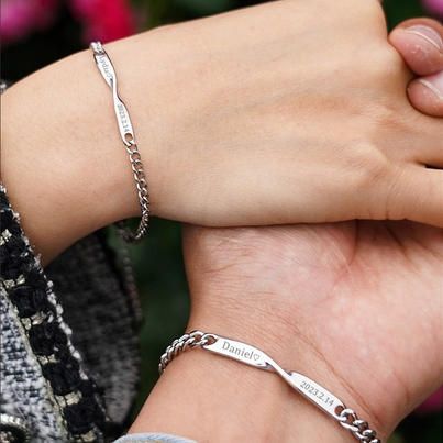 The Milestone Link Bracelet - Image 1