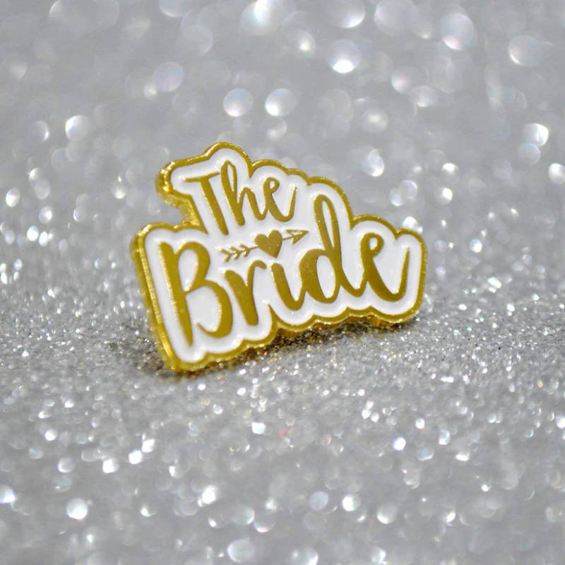 INZAVY The Bride Signature Enamel Brooch - 1