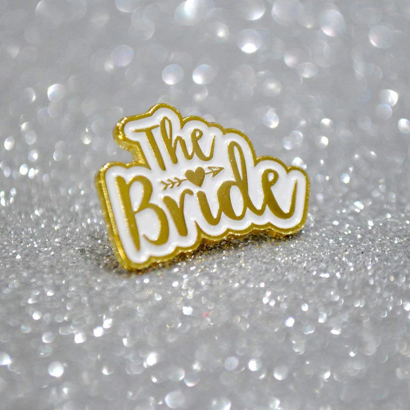 INZAVY The Bride Signature Enamel Brooch
