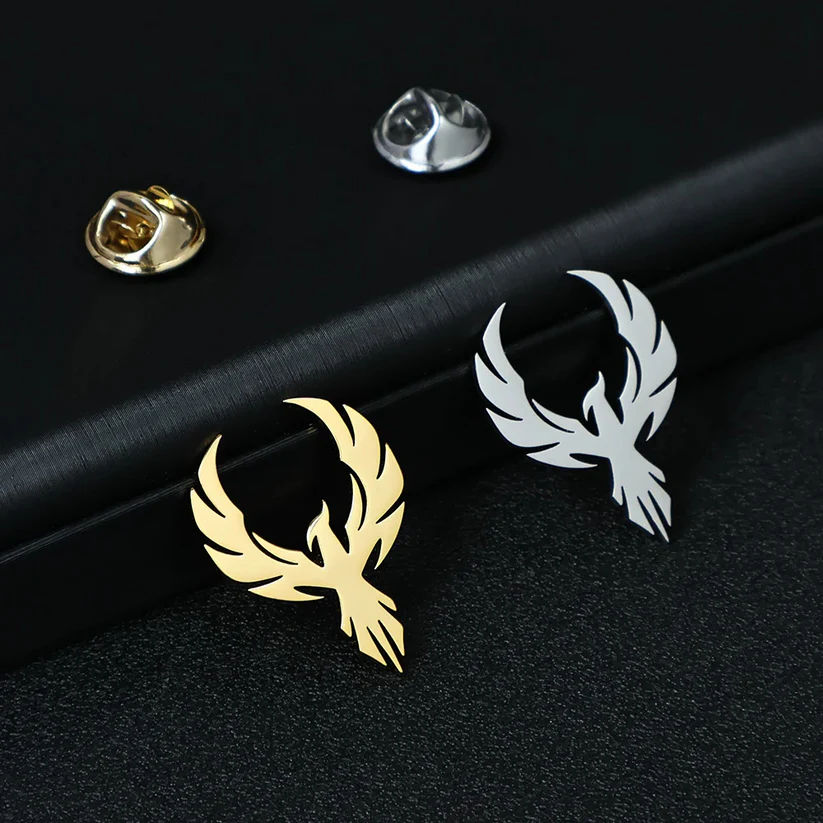INZAVY The Rising Phoenix Brooch thumbnail 2
