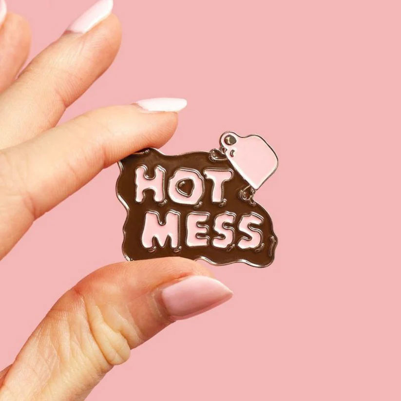 INZAVY The "Hot Mess" Enamel Pin