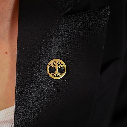 INZAVY The Ancestry Tree Brooch