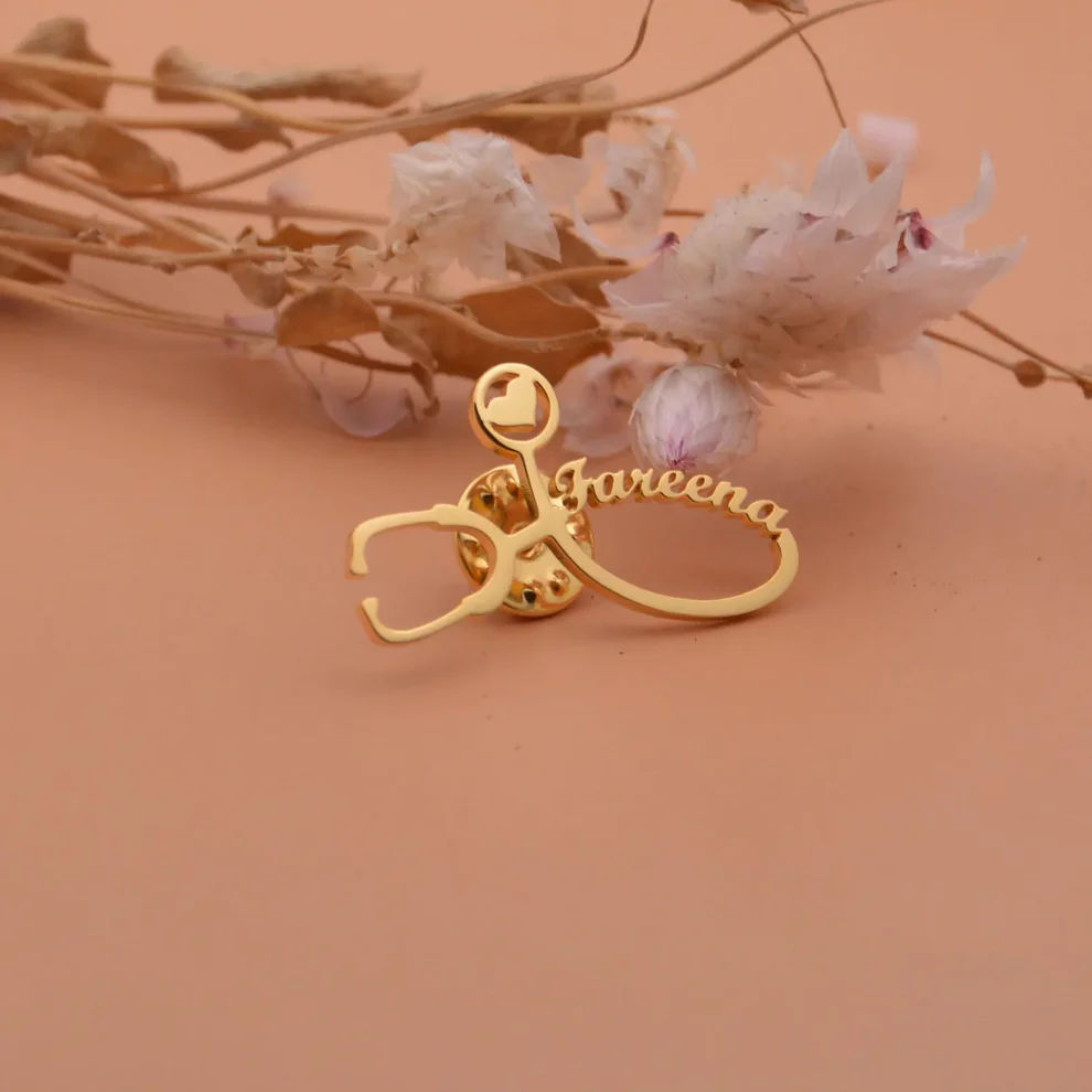 INZAVY The Healer’s Infinity Pin Brooch