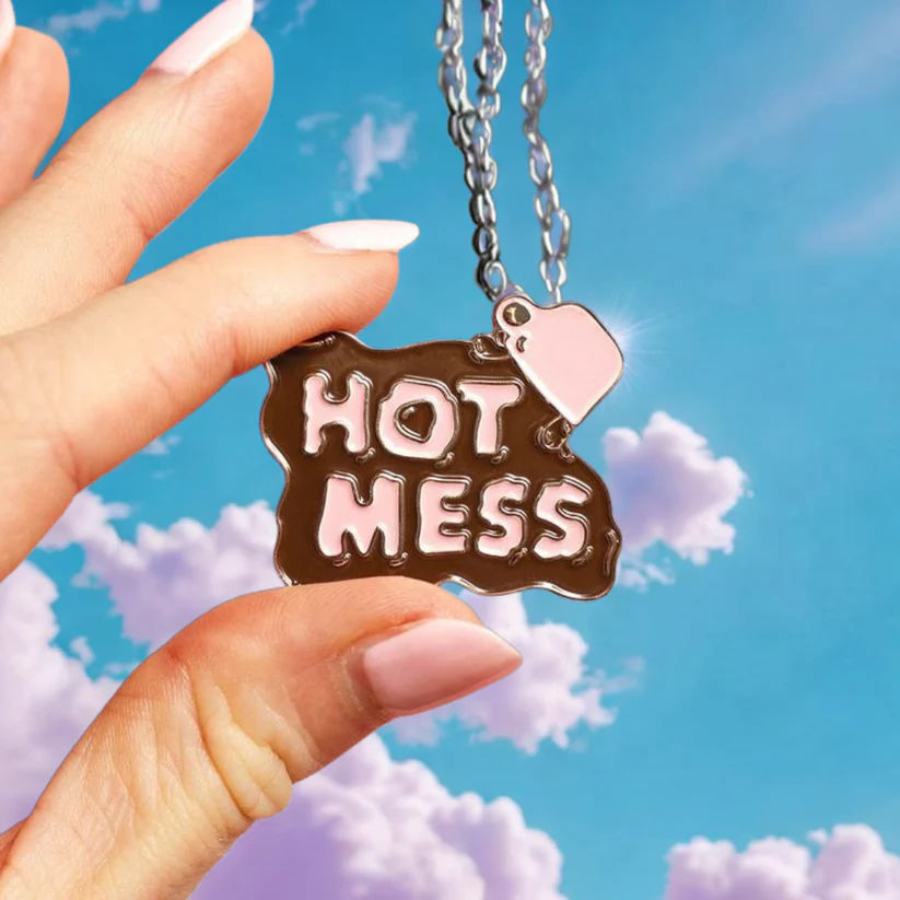 INZAVY The "Hot Mess" Enamel Pin thumbnail 2