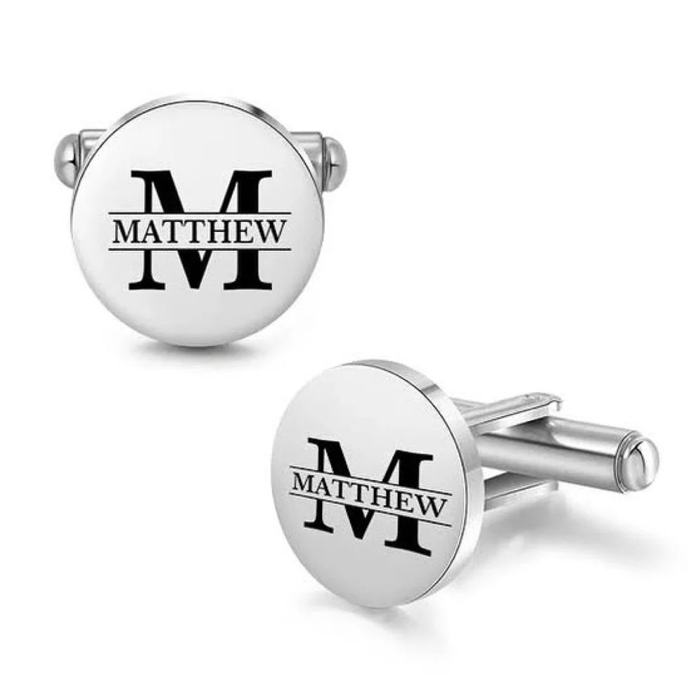 The INZAVY Commemorative Date Cufflinks
