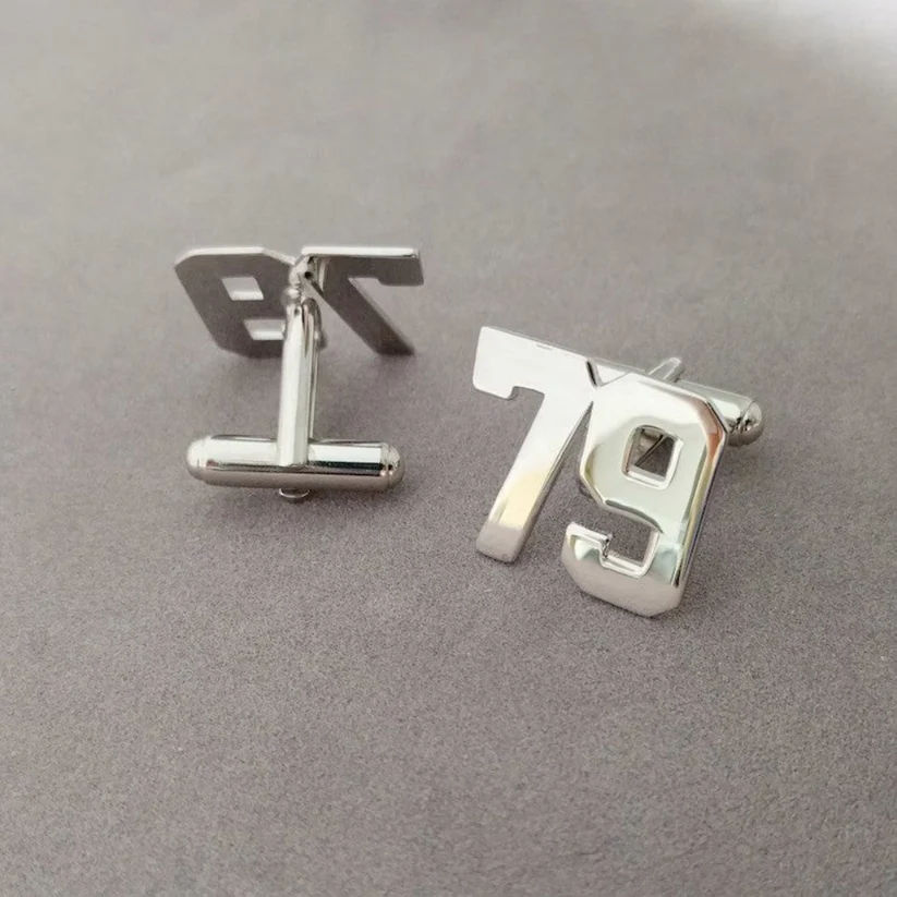 The Milestone Number Cufflinks thumbnail 2
