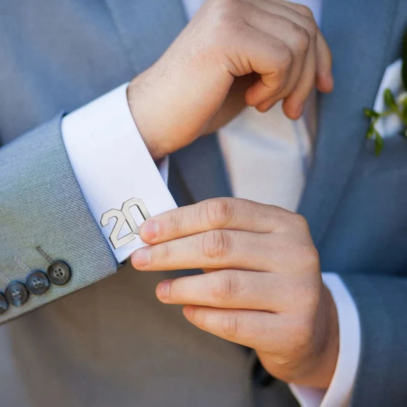 The Milestone Number Cufflinks - Image 1