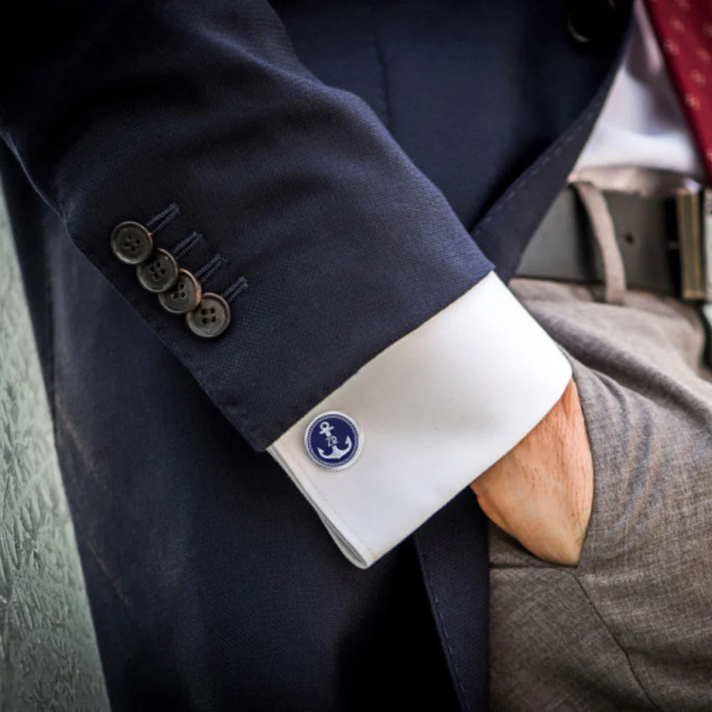 The INZAVY Mariner Anchor Cufflinks thumbnail 2