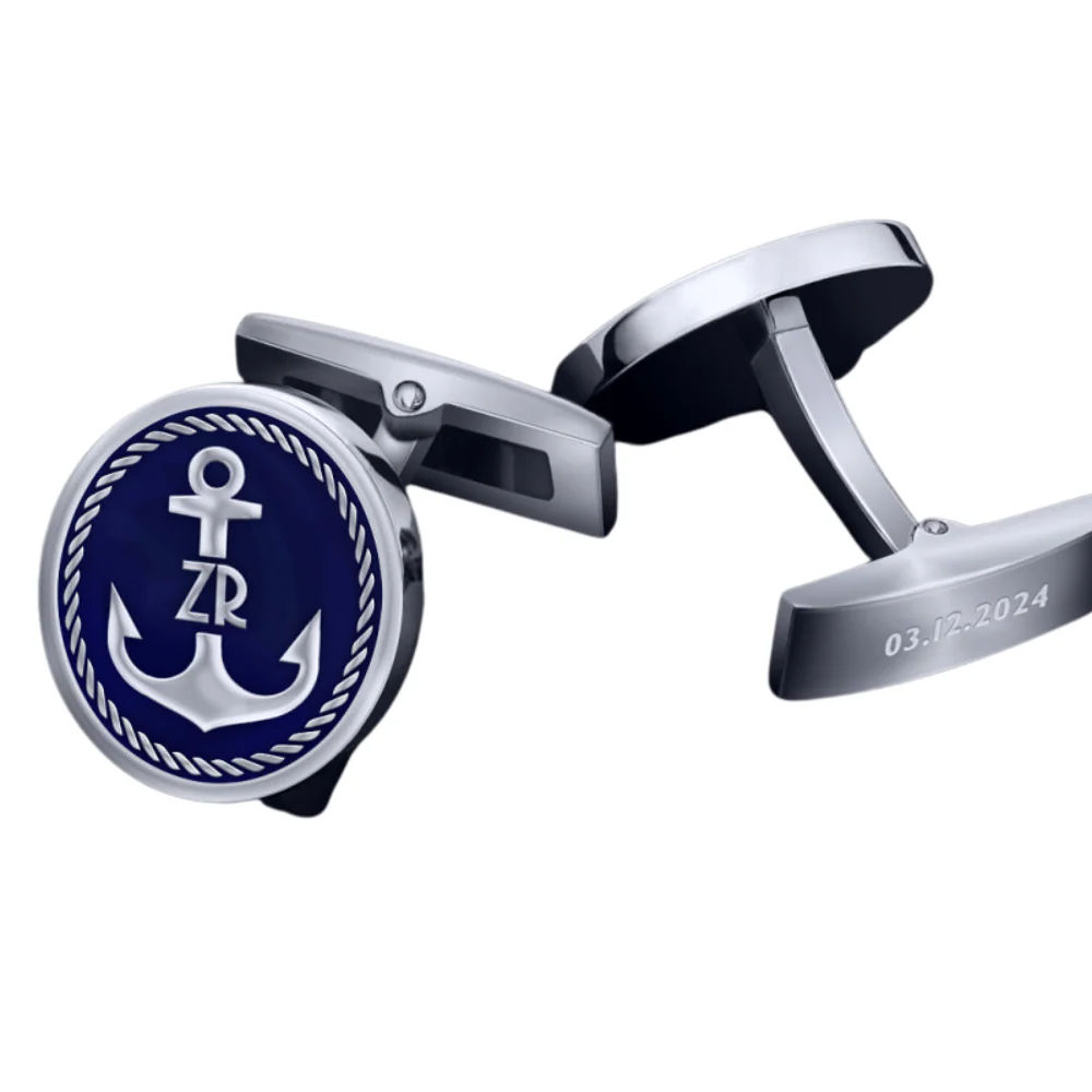 The INZAVY Mariner Anchor Cufflinks