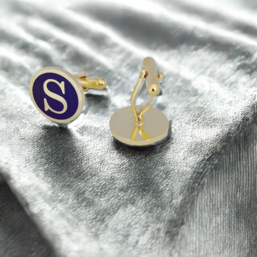 The INZAVY Sovereign Monogram Cufflinks thumbnail 2