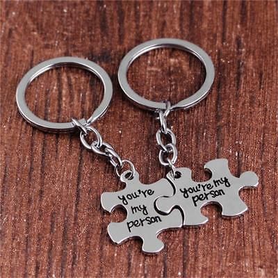 The Interlocking Puzzle Piece Set Keychains - Image 1