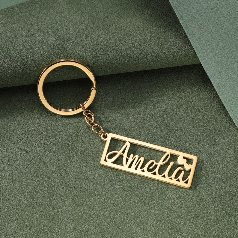 INZAVY Personalized Name Keychain thumbnail 2