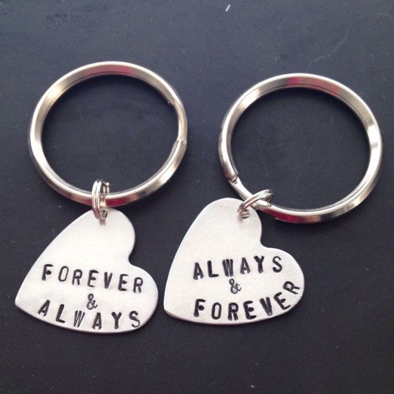 The Eternal Vow Heart Keychain