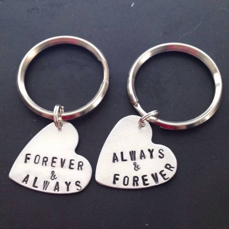 The Eternal Vow Heart Keychain - 1