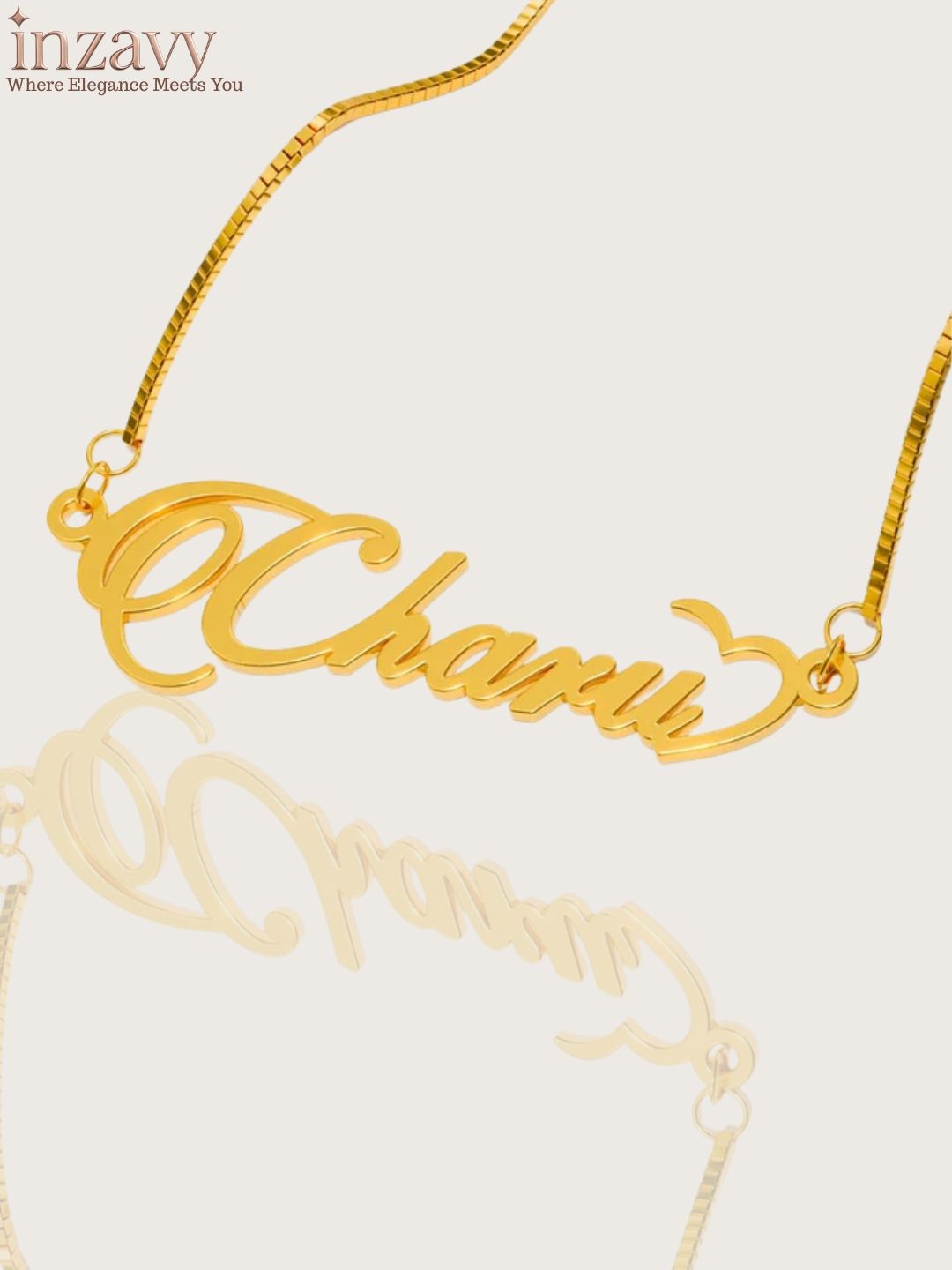 The Heartbeat Signature Name Necklace