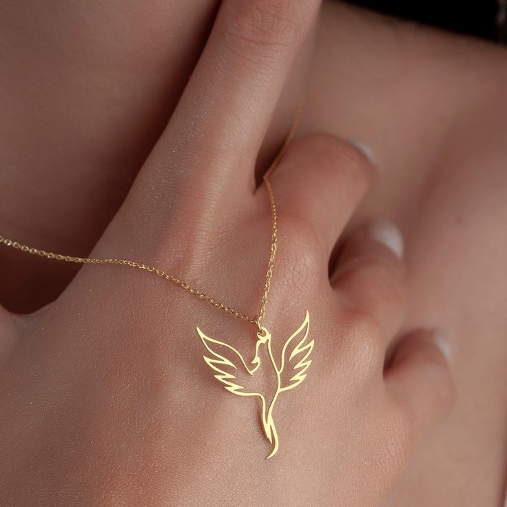 Rising Phoenix Necklace - Image 1